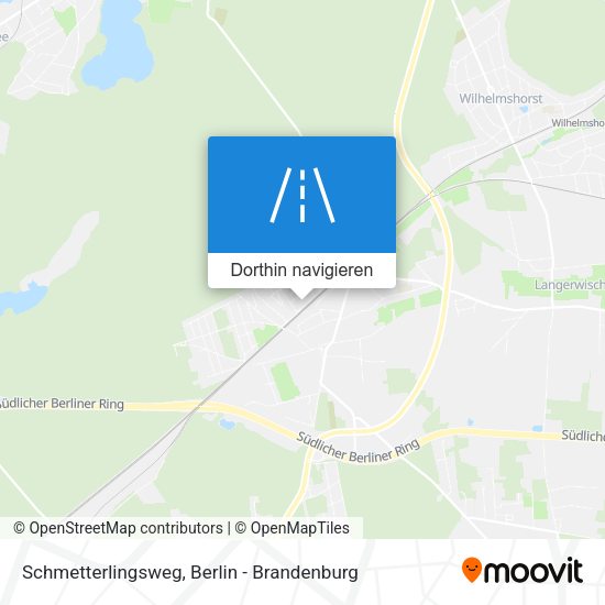 Schmetterlingsweg Karte