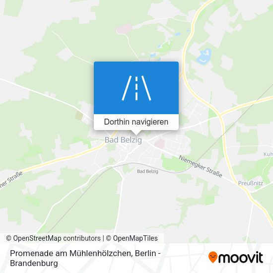 Promenade am Mühlenhölzchen Karte
