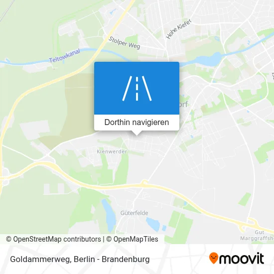 Goldammerweg Karte