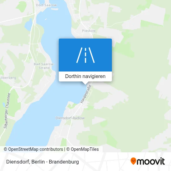 Diensdorf Karte