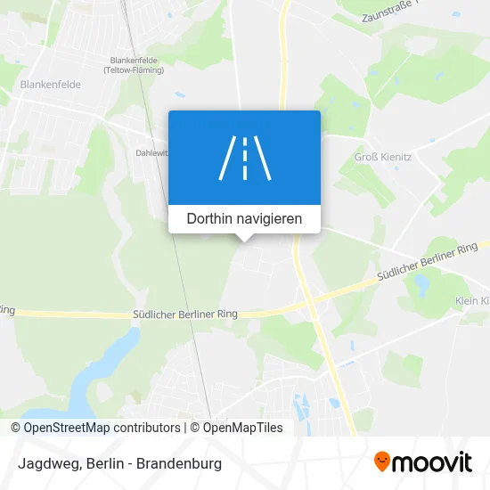 Jagdweg Karte