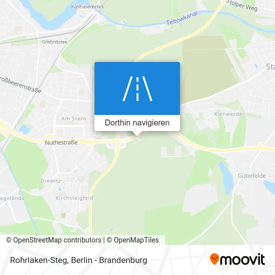 Rohrlaken-Steg Karte