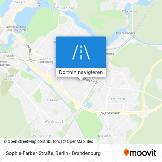 Sophie-Farber-Straße Karte