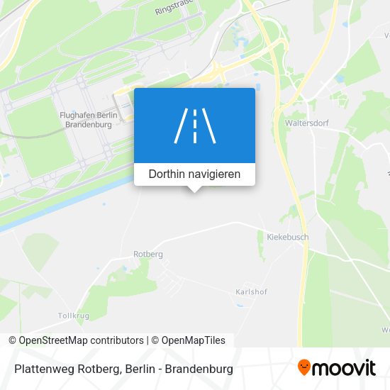Plattenweg Rotberg Karte