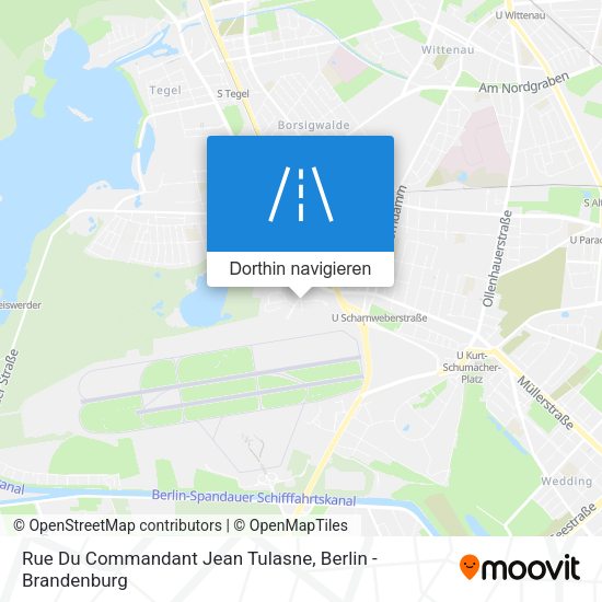 Rue Du Commandant Jean Tulasne Karte