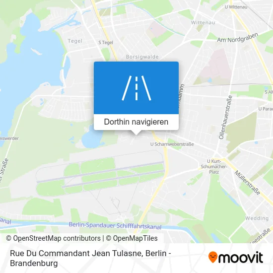 Rue Du Commandant Jean Tulasne Karte