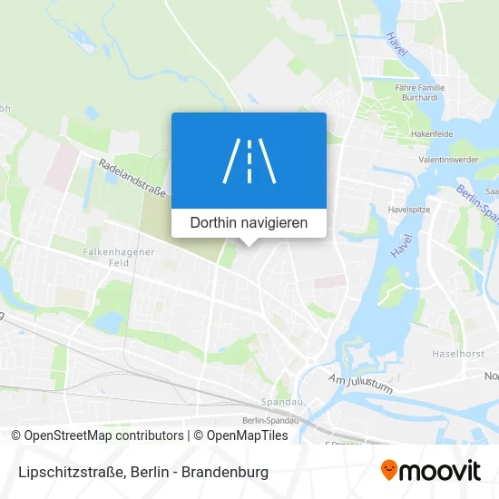 Lipschitzstraße Karte