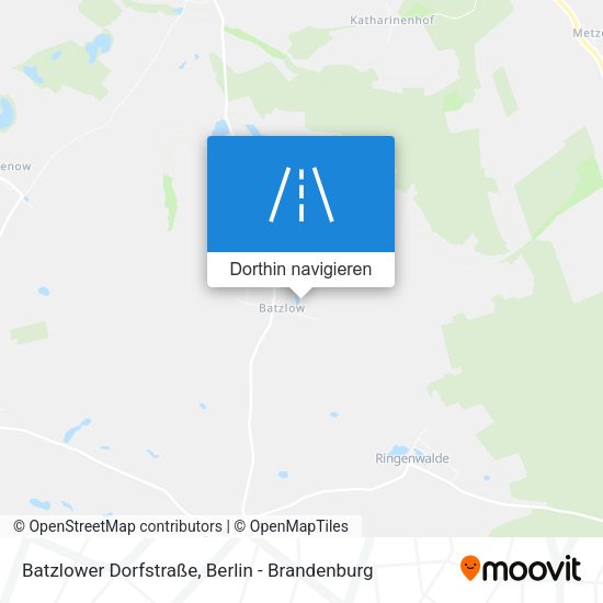 Batzlower Dorfstraße Karte