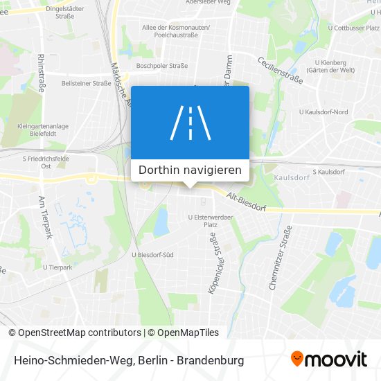 Heino-Schmieden-Weg Karte