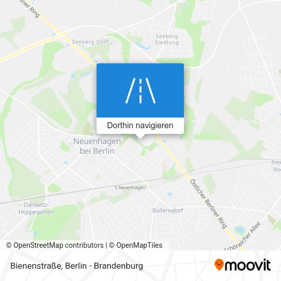 Bienenstraße Karte