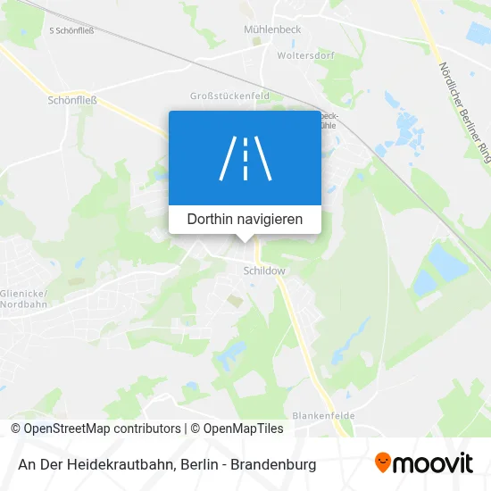 An Der Heidekrautbahn Karte