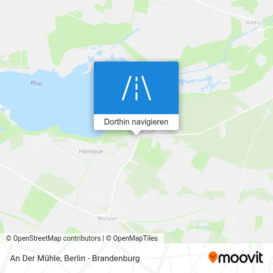 An Der Mühle Karte