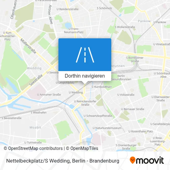 Nettelbeckplatz/S Wedding Karte