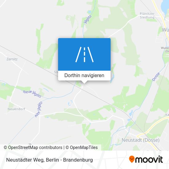 Neustädter Weg Karte