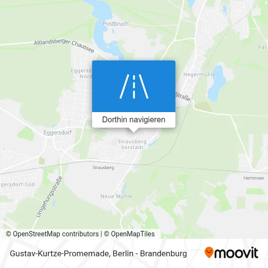 Gustav-Kurtze-Promemade Karte