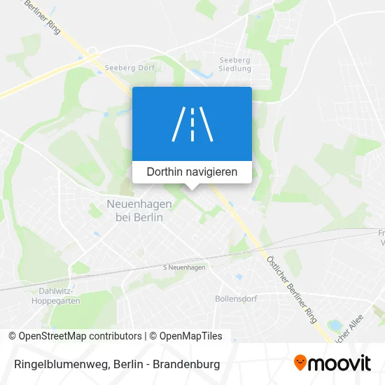 Ringelblumenweg Karte