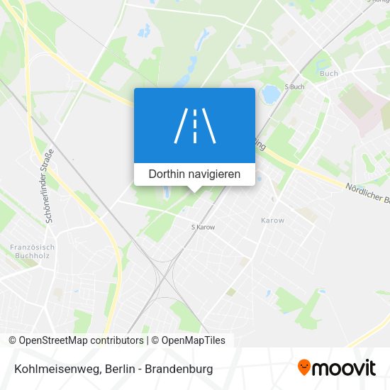 Kohlmeisenweg Karte