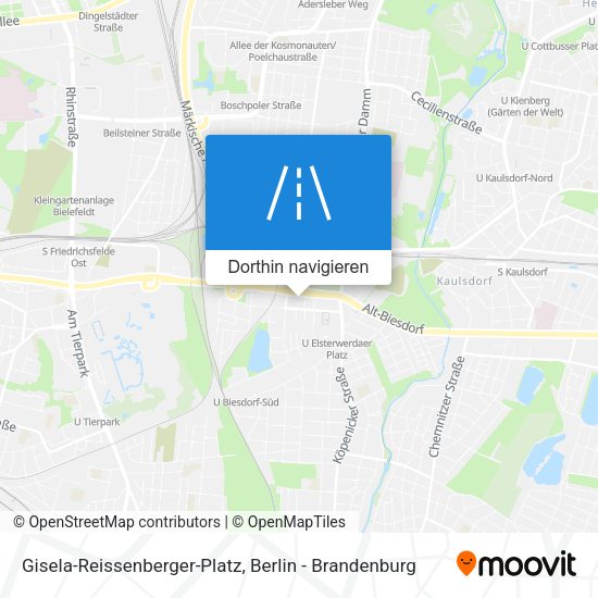 Gisela-Reissenberger-Platz Karte