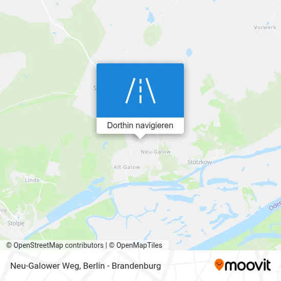 Neu-Galower Weg Karte