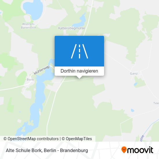 Alte Schule Bork Karte
