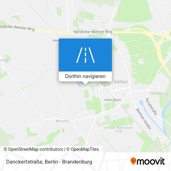 Danckertstraße Karte