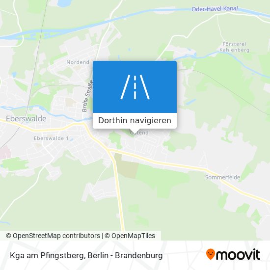 Kga am Pfingstberg Karte