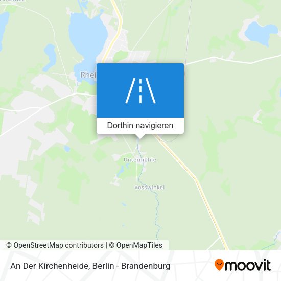 An Der Kirchenheide Karte