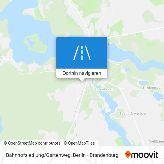 Bahnhofsiedlung/Gartenweg Karte