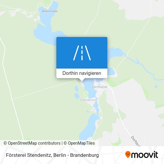 Försterei Stendenitz Karte