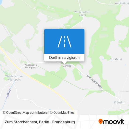 Zum Storchennest Karte