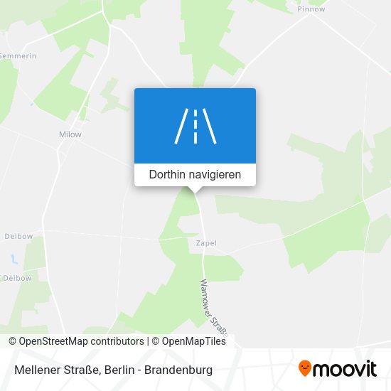 Mellener Straße Karte
