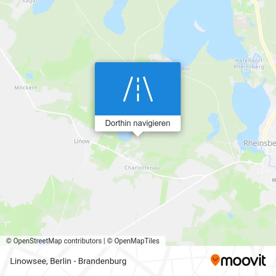 Linowsee Karte