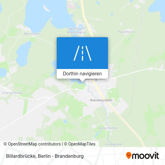 Billardbrücke Karte