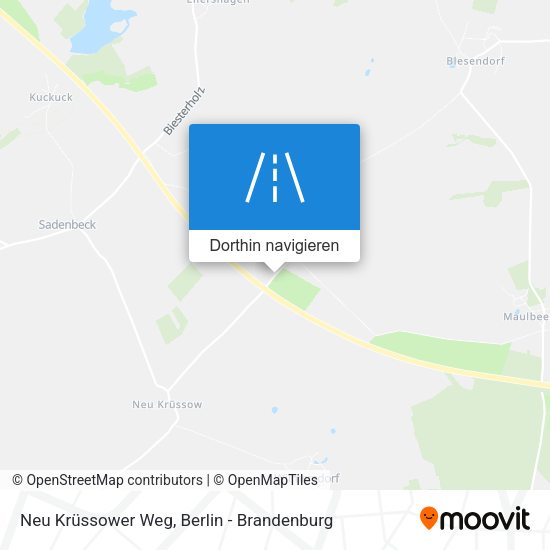 Neu Krüssower Weg Karte
