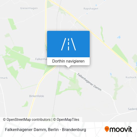 Falkenhagener Damm Karte