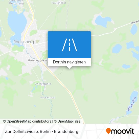 Zur Döllnitzwiese Karte