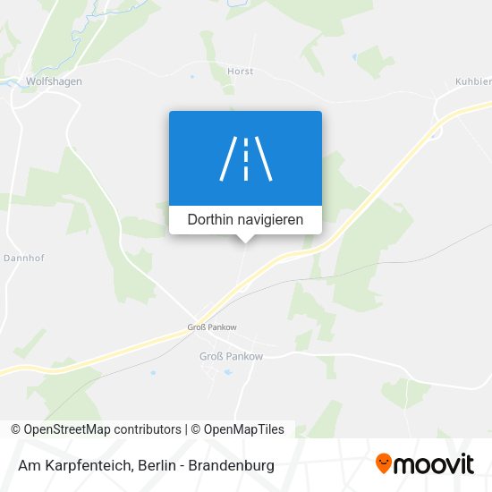 Am Karpfenteich Karte