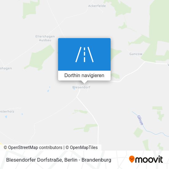 Blesendorfer Dorfstraße Karte