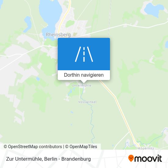 Zur Untermühle Karte