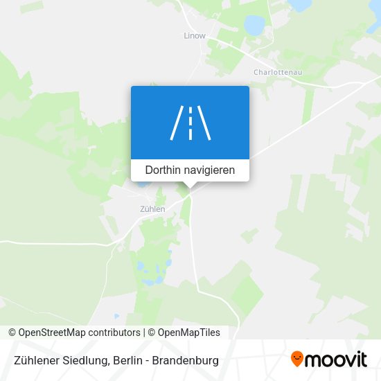 Zühlener Siedlung Karte