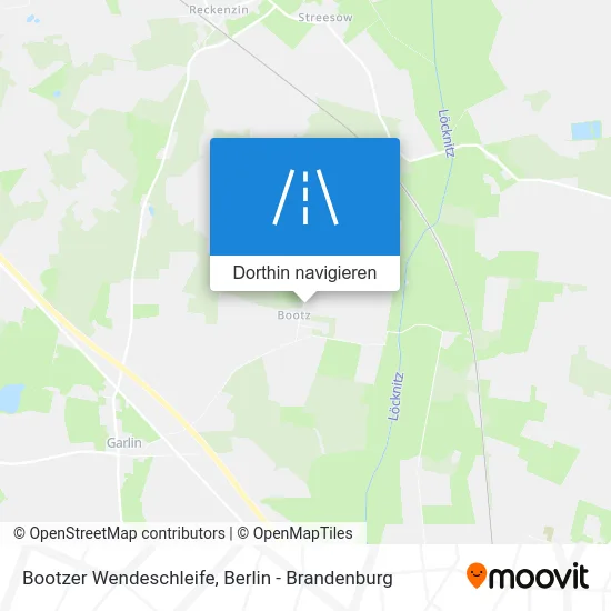 Bootzer Wendeschleife Karte