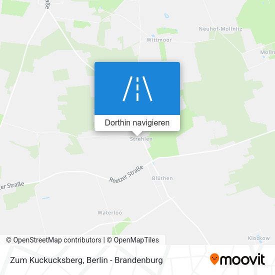 Zum Kuckucksberg Karte