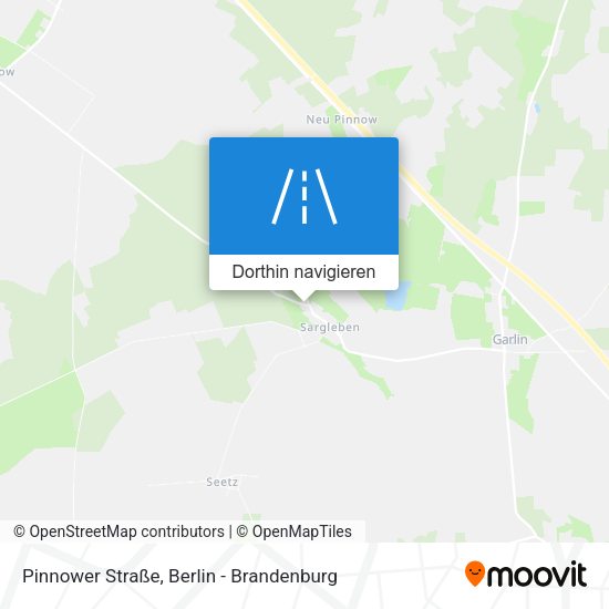 Pinnower Straße Karte