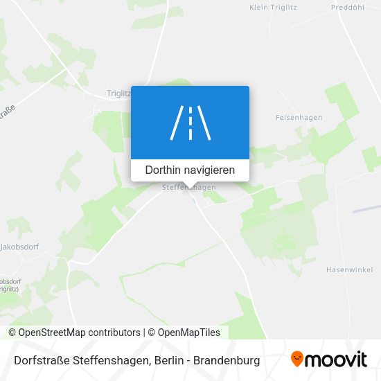Dorfstraße Steffenshagen Karte