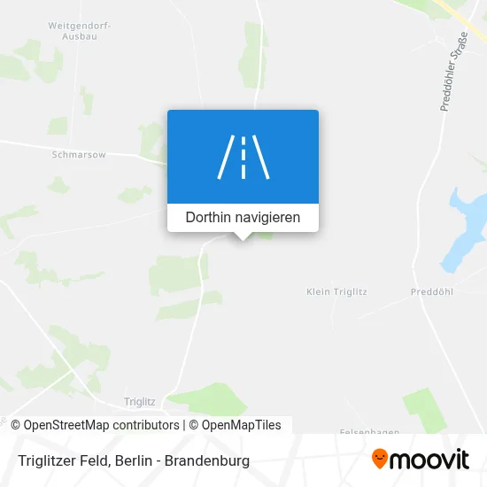 Triglitzer Feld Karte