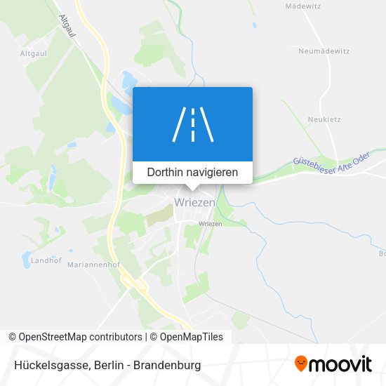Hückelsgasse Karte