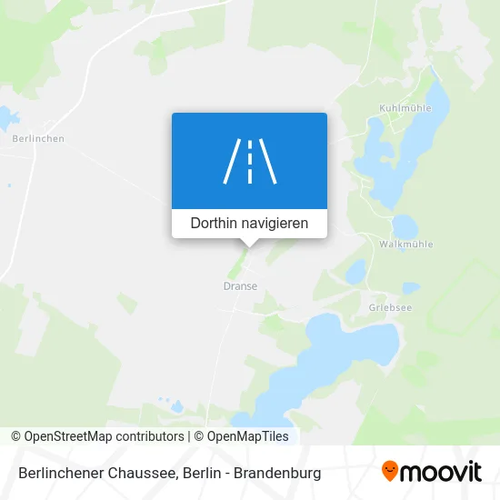 Berlinchener Chaussee Karte