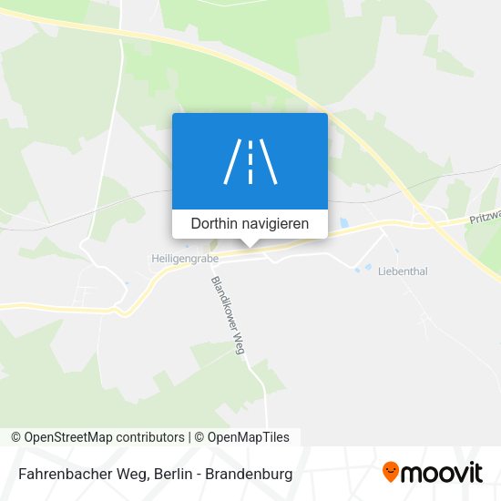 Fahrenbacher Weg Karte