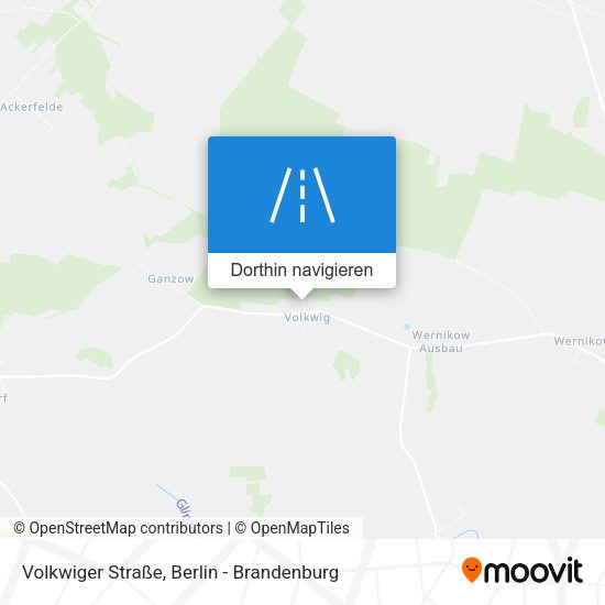 Volkwiger Straße Karte