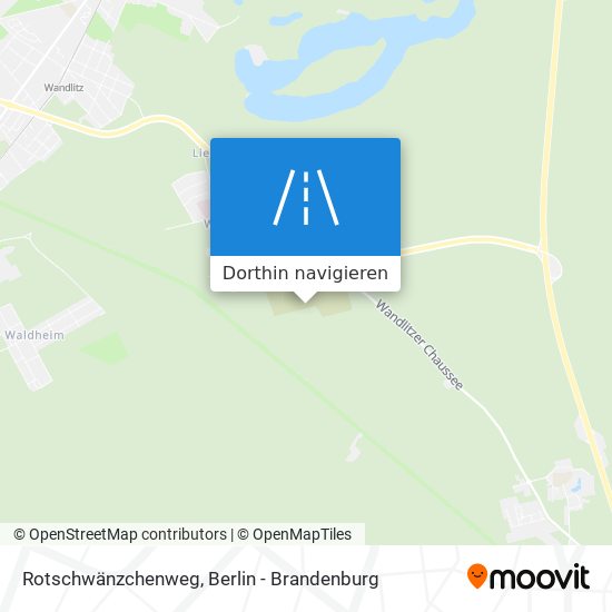 Rotschwänzchenweg Karte